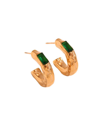 Helena Hoops (Emerald)