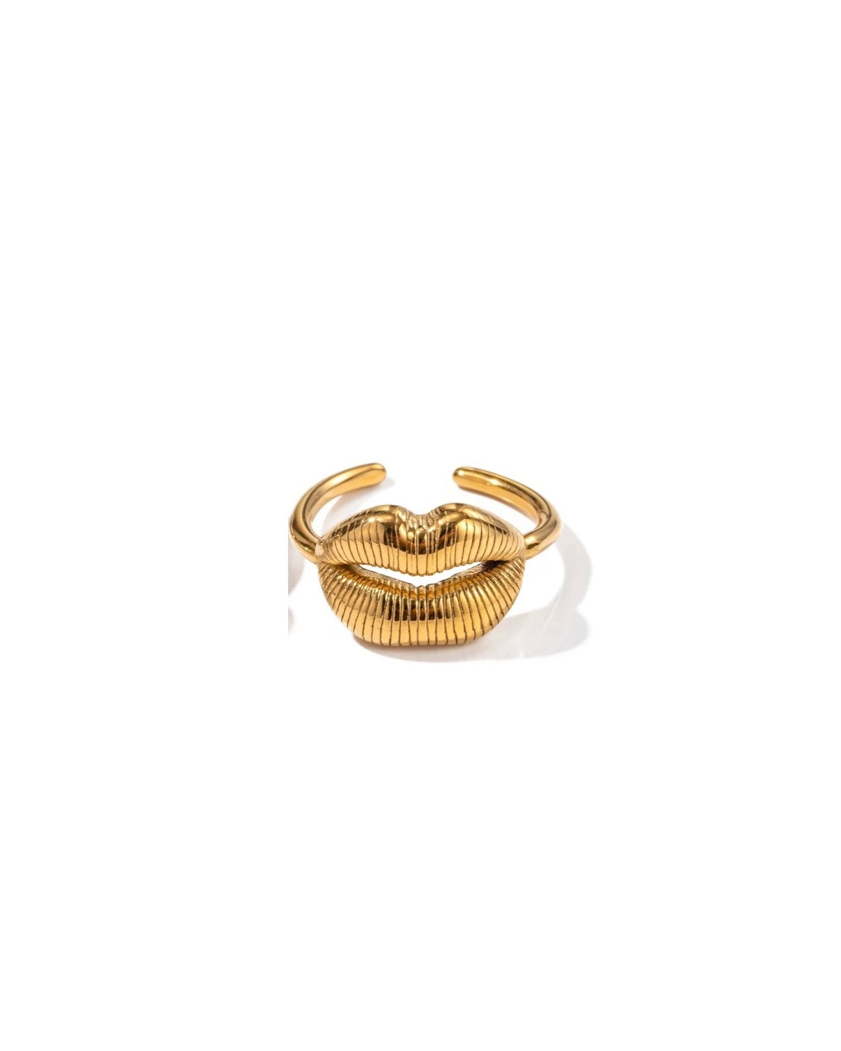 Lip Fillers Ring (Gold)