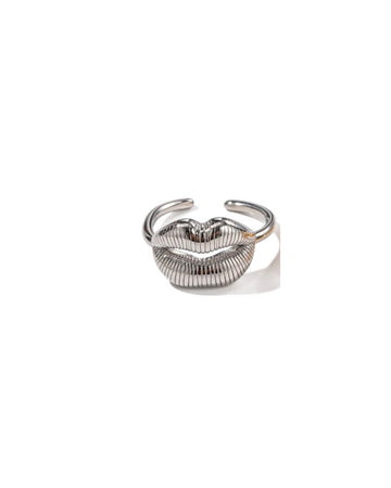 Lip Fillers Ring (Silver)