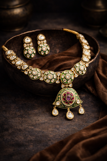 Rang-e-Jaipur Meenakari Set