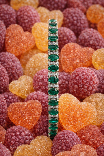 Emerald Confit Bangle